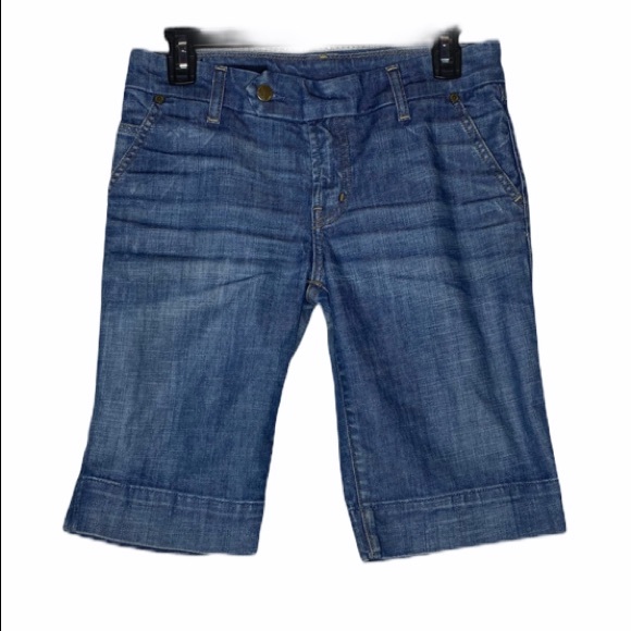 Citizens Of Humanity Pants - Citizens of Humanity Denim Ios Bermuda Shorts